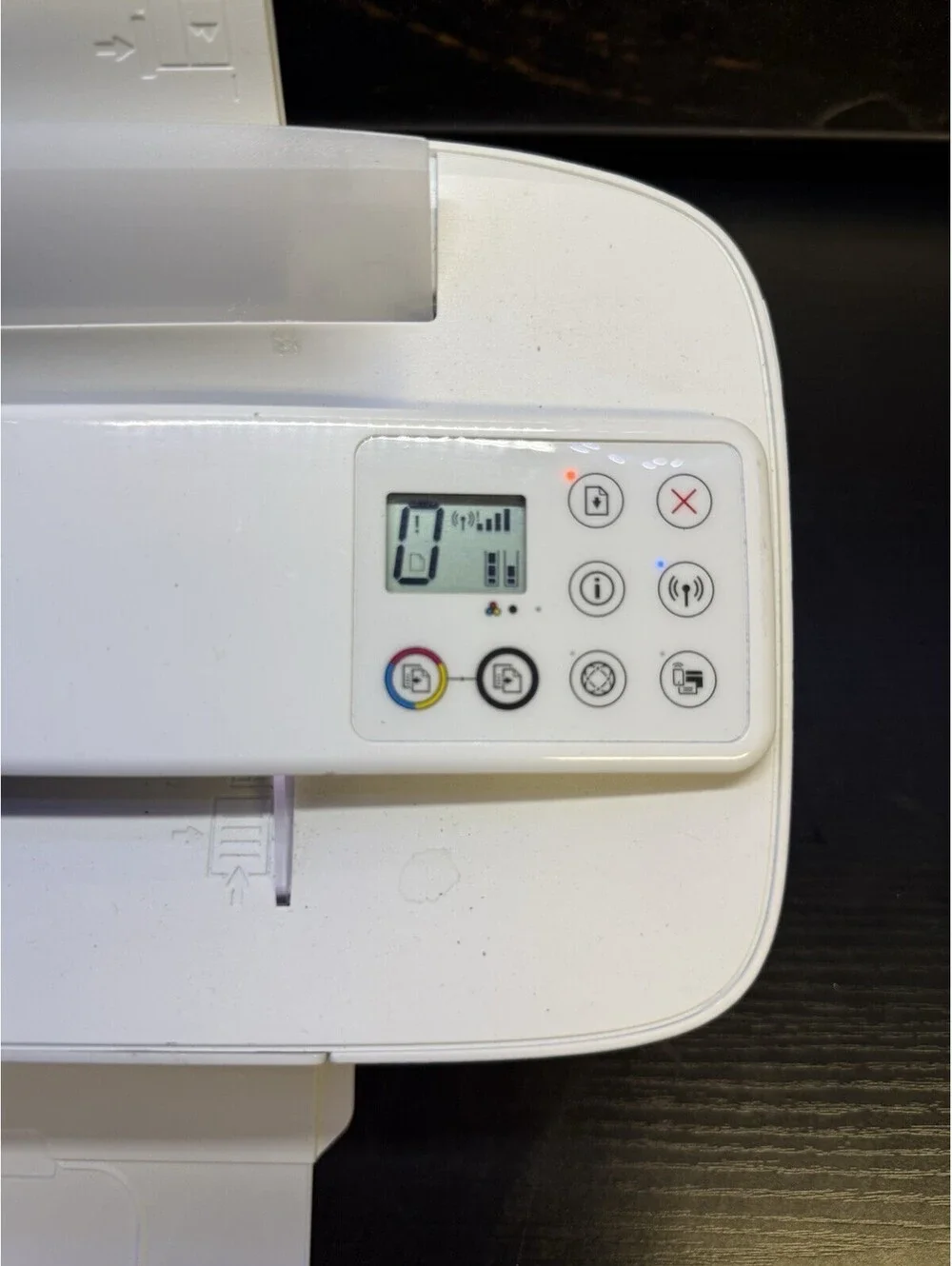 HP DeskJet 3700 All-in-One Wireless Color Inkjet Printer White J9V91A SDGOB-1621